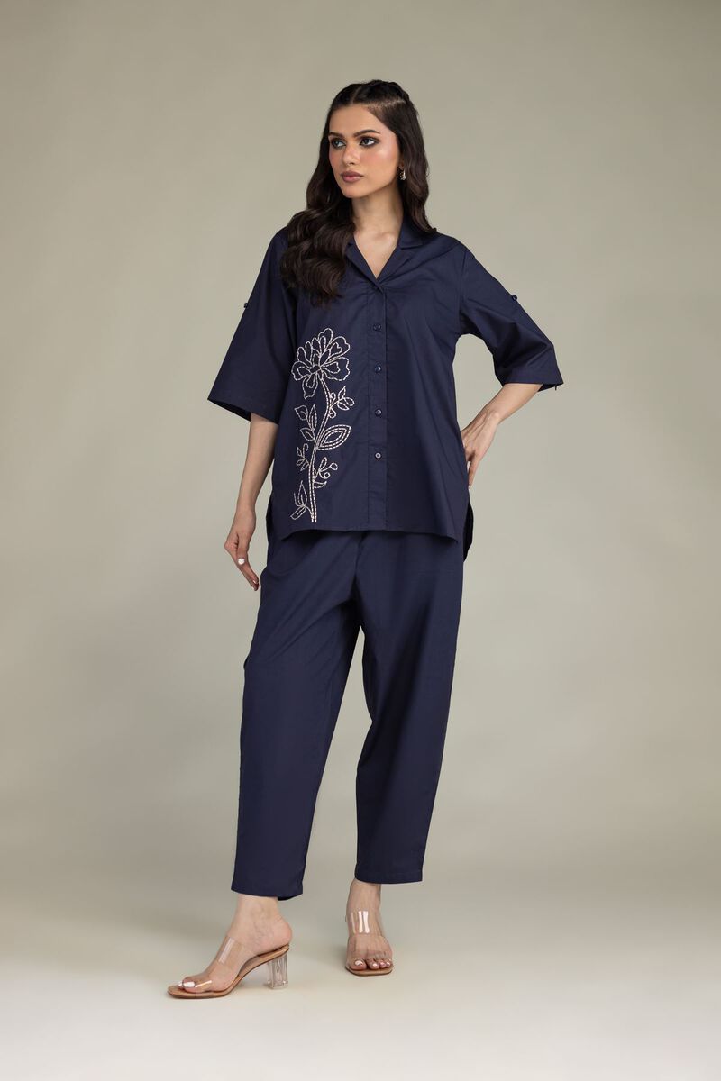 Embroidered | Poplin | Blouse | USD 35.00