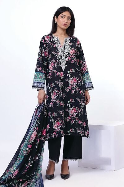Embroidered | Lawn | Fabrics 3 Piece | USD 20.00