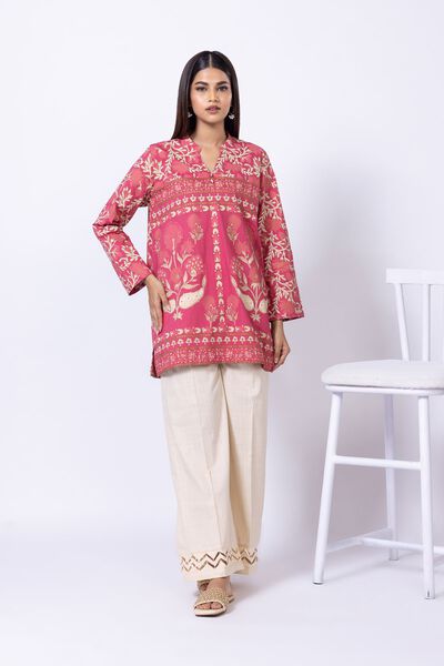 Printed | Crosshatch Poplin | Kurta | USD 7.50