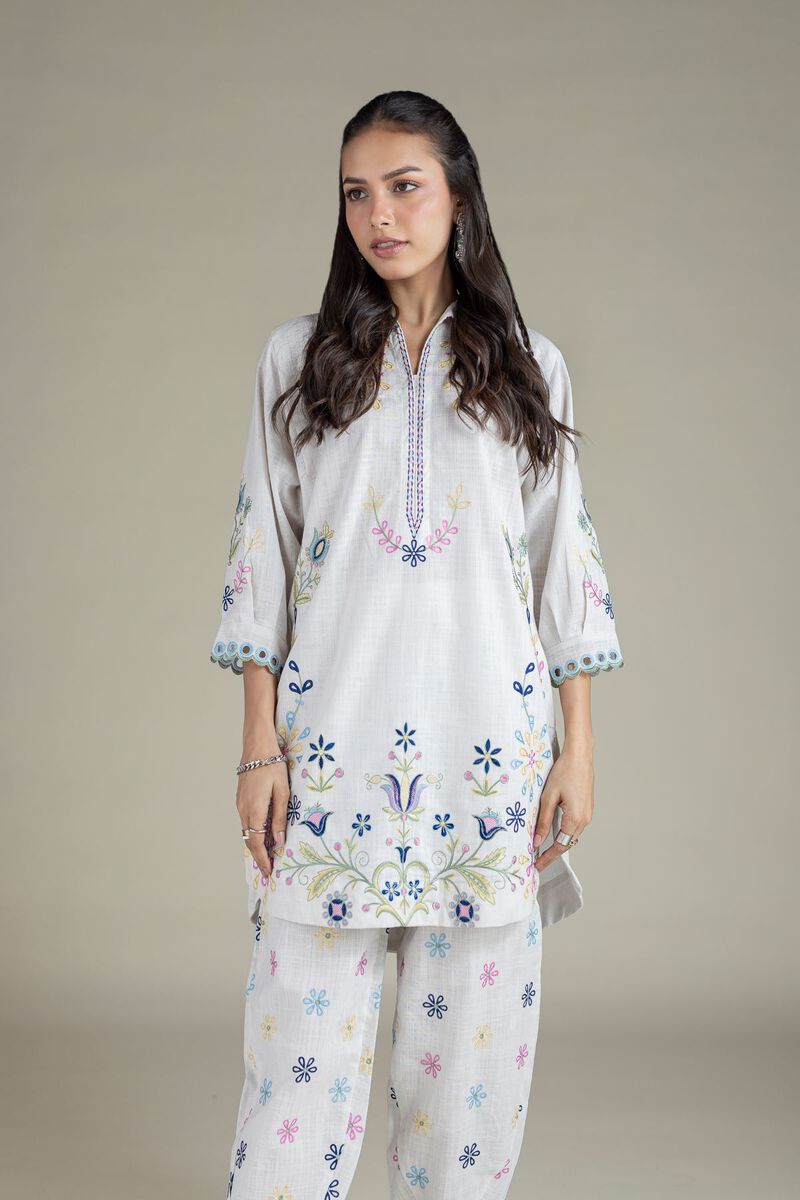 Embroidered | Heavy Textured Cotton | Kurta | USD 40.00