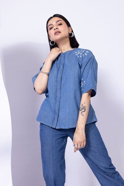 Dyed | Tencel Denim | Trousers | USD 7.50