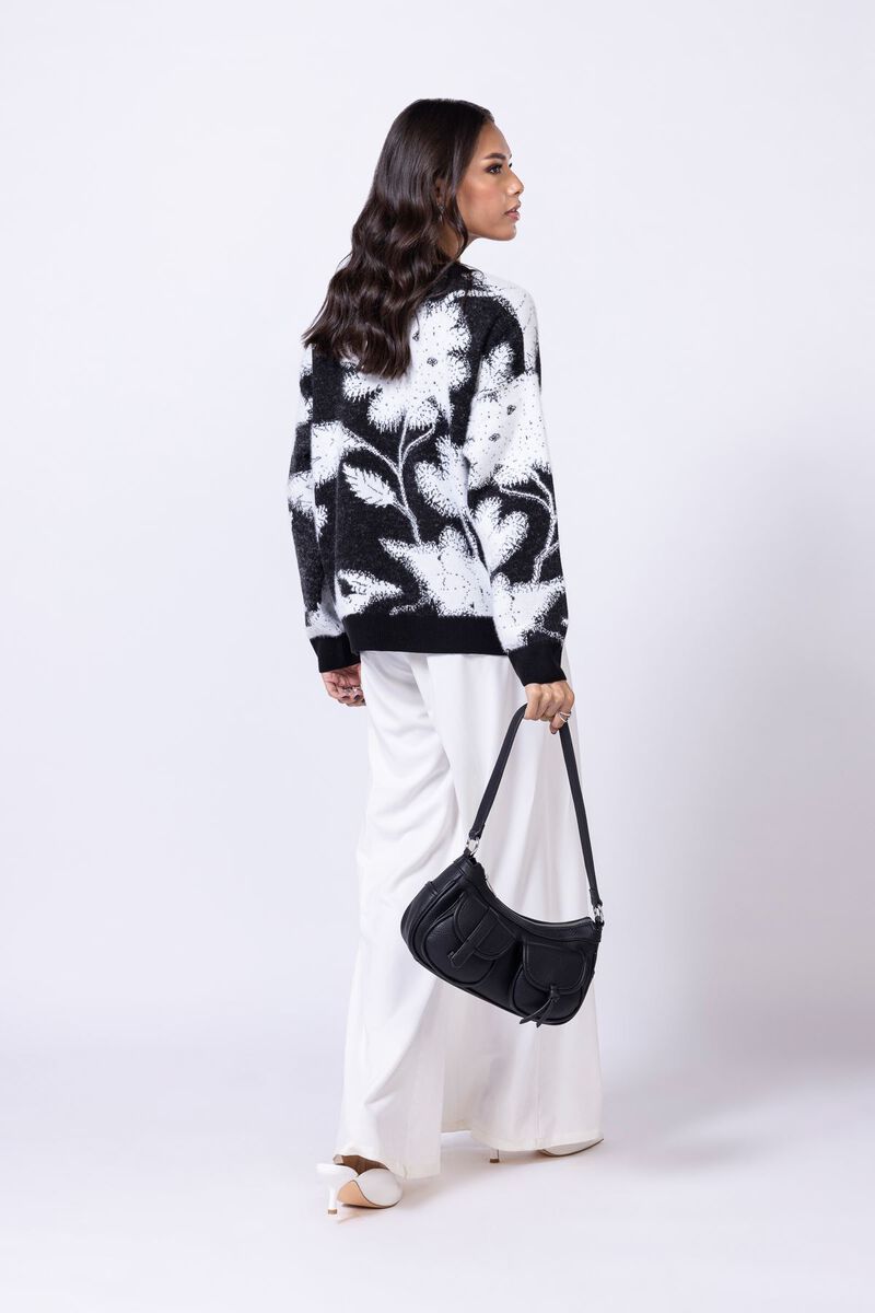 Dyed | Acrylic Feather | Sweater | USD 12.00