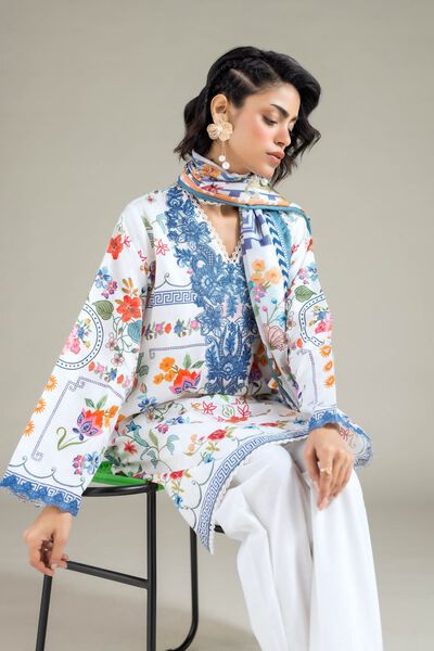 Printed | Jacquard | Tailored 3 Piece | USD 70.00