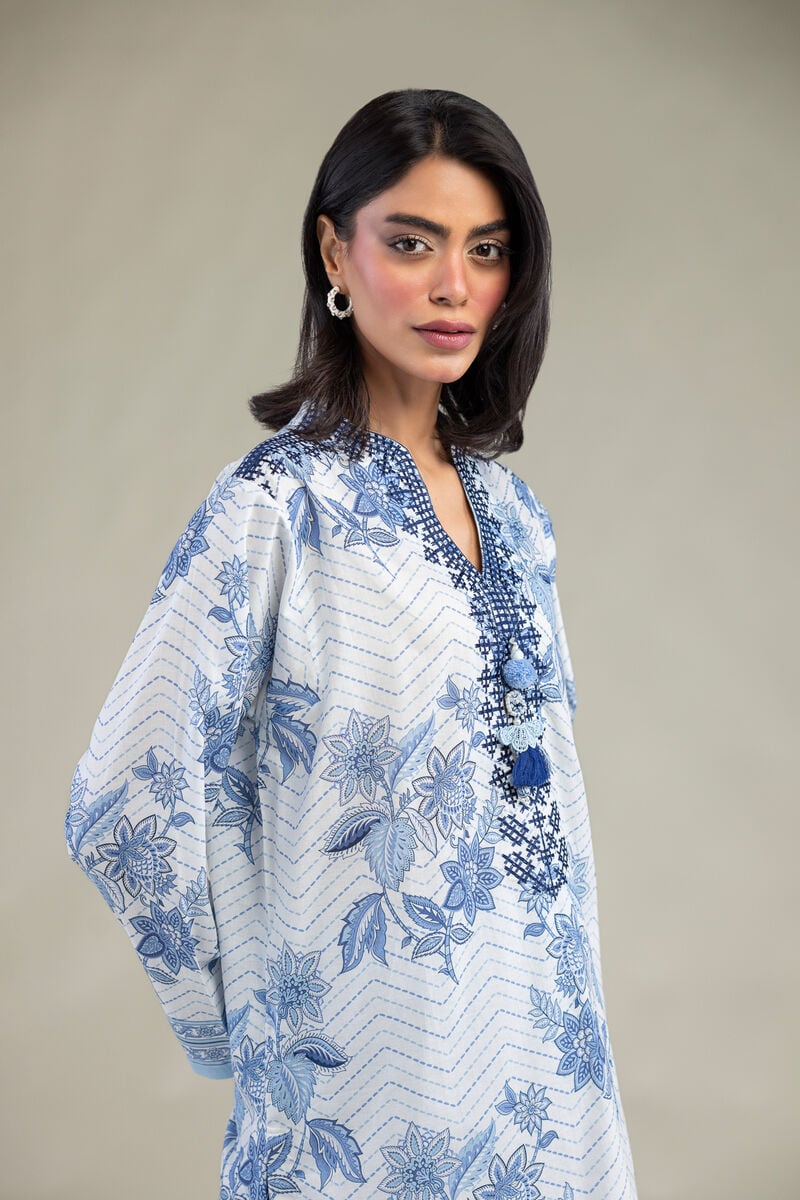 Embroidered | Cambric | Short Cambric Kurta | USD 35.00
