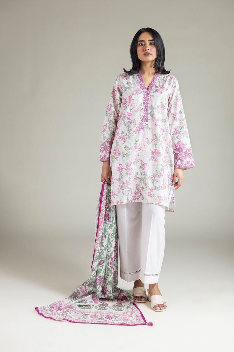 Embroidered | Textured Lawn | 3-Piece Tailored Lawn | USD 65.00