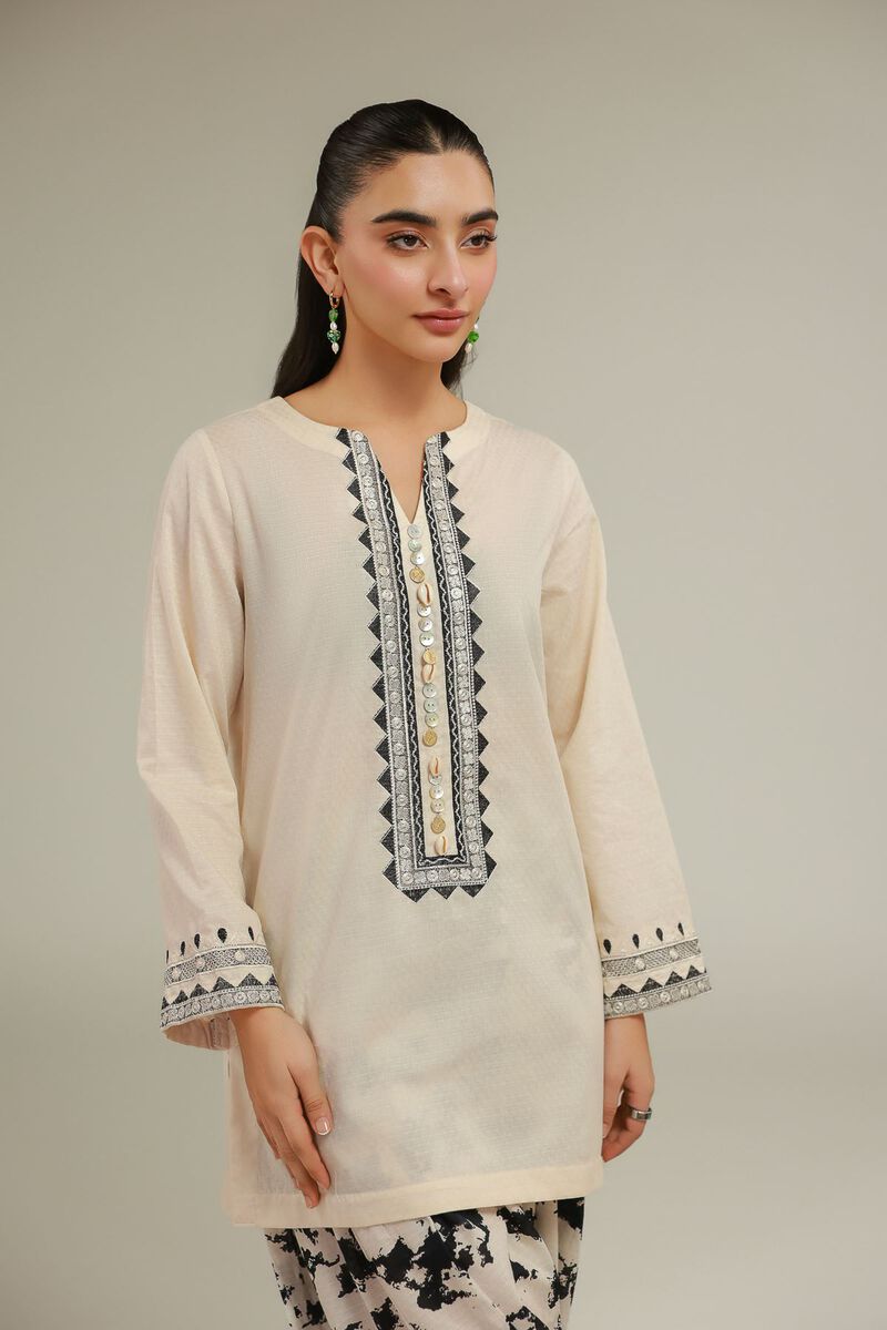 Embroidered | Cotton Dobby | Kurta | USD 40.00