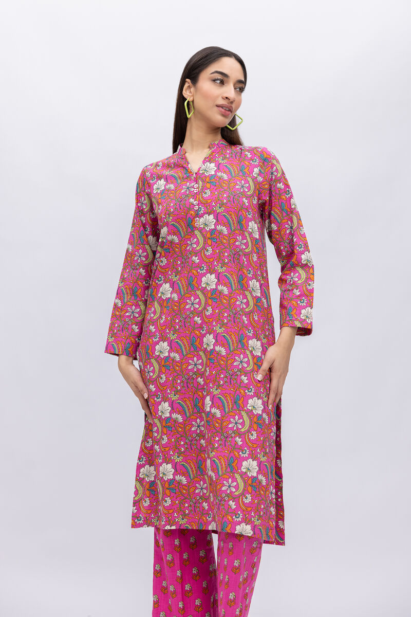 Printed | Crosshatch Poplin | Kurta | USD 7.50