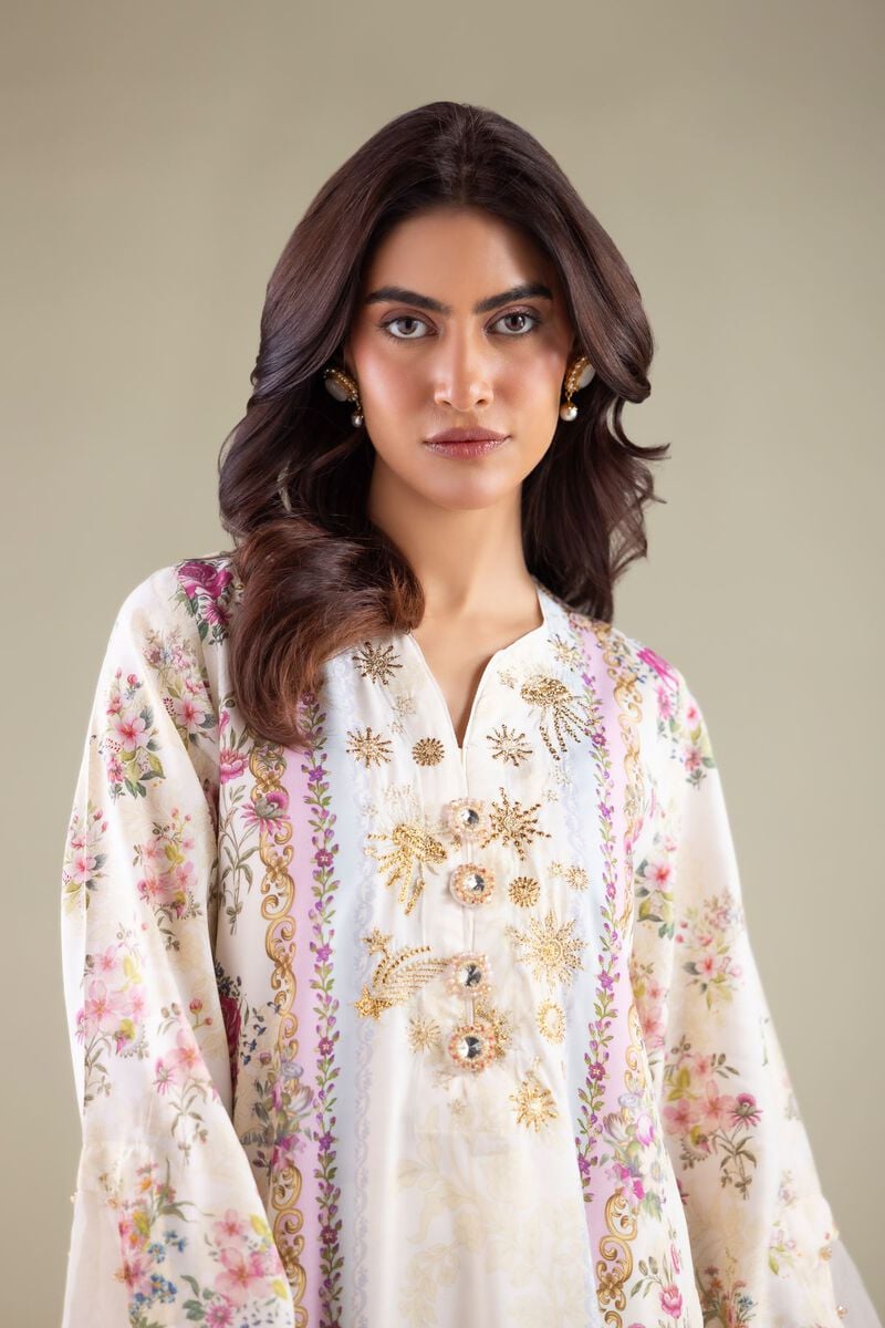 Embroidered | Raw Silk | Kurta | USD 55.00