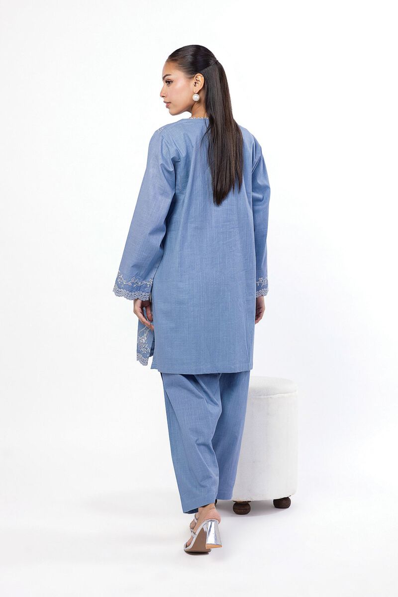 Embroidered | Crosshatch | Tailored 2 Piece | Top and Bottom | USD 45.00