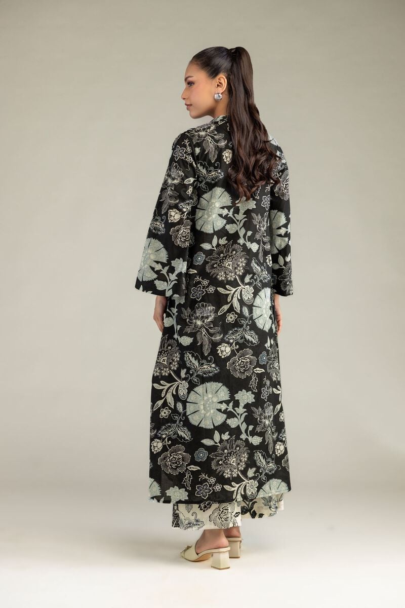 Printed | Cambric | Black Cambric Kurta | USD 35.00
