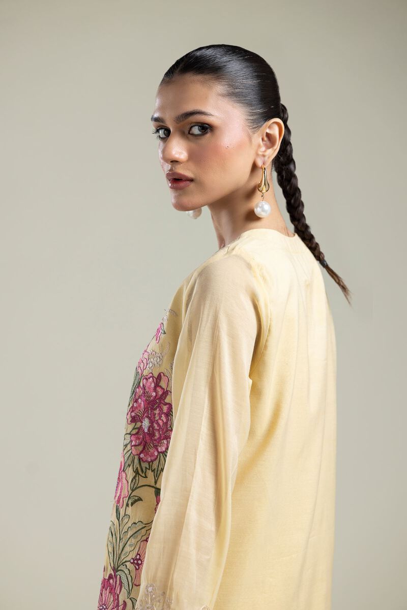 Paper Silk | Short Silk Kurta | USD 75.00