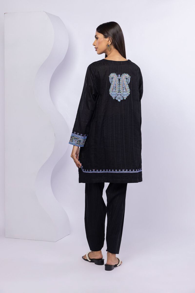 Embroidered | Leno | Kurta | USD 35.00