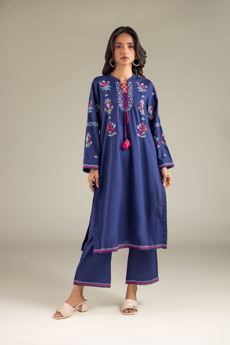 Embroidered | Cambric | Kurta | USD 40.00