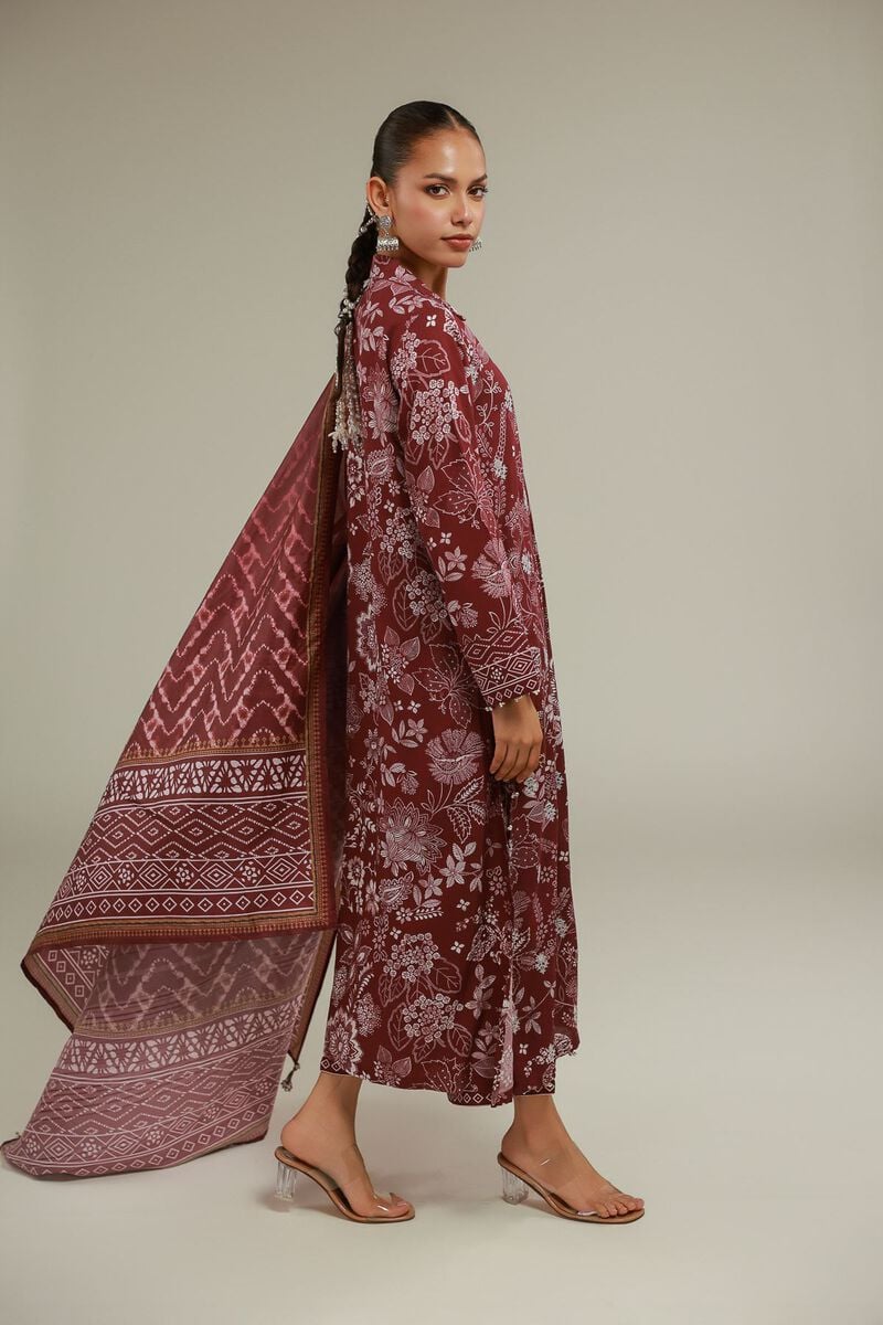 Embroidered | Polyester Silk | Geometric All-Season Dupatta | USD 35.00