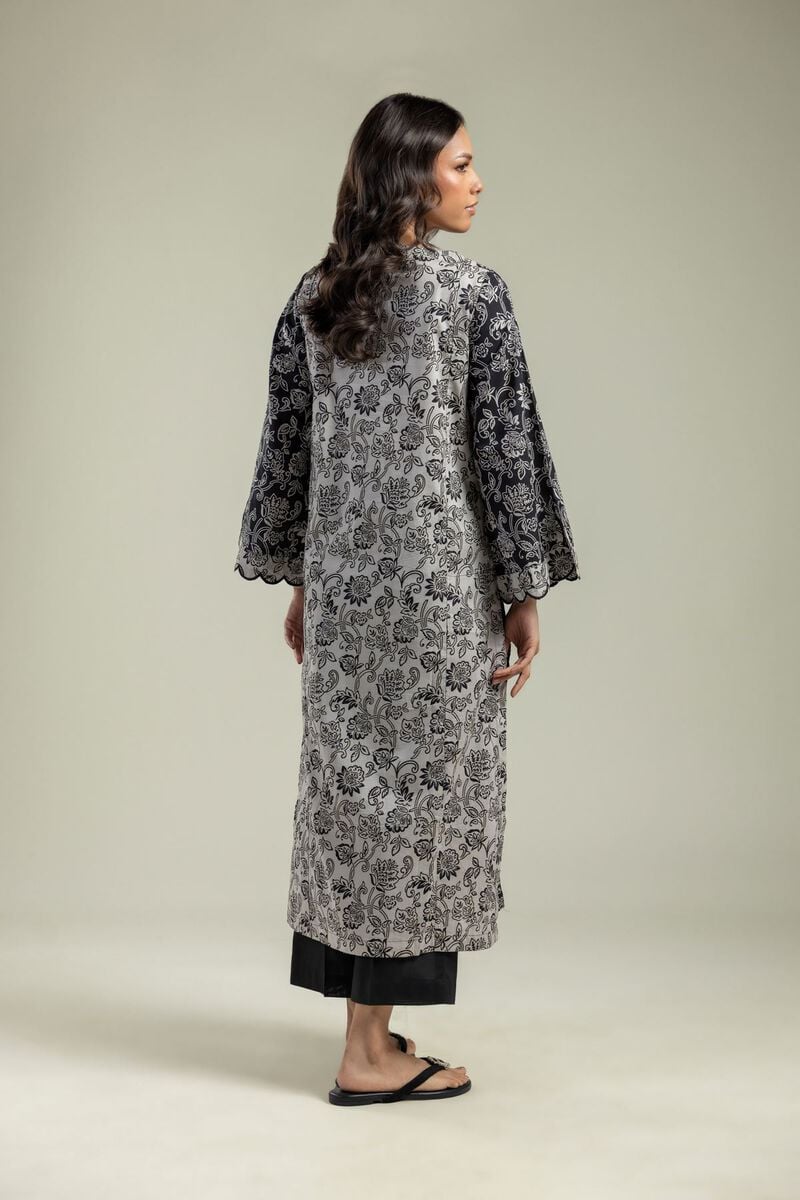 Printed | Cambric | Black Cambric Kurta | USD 30.00