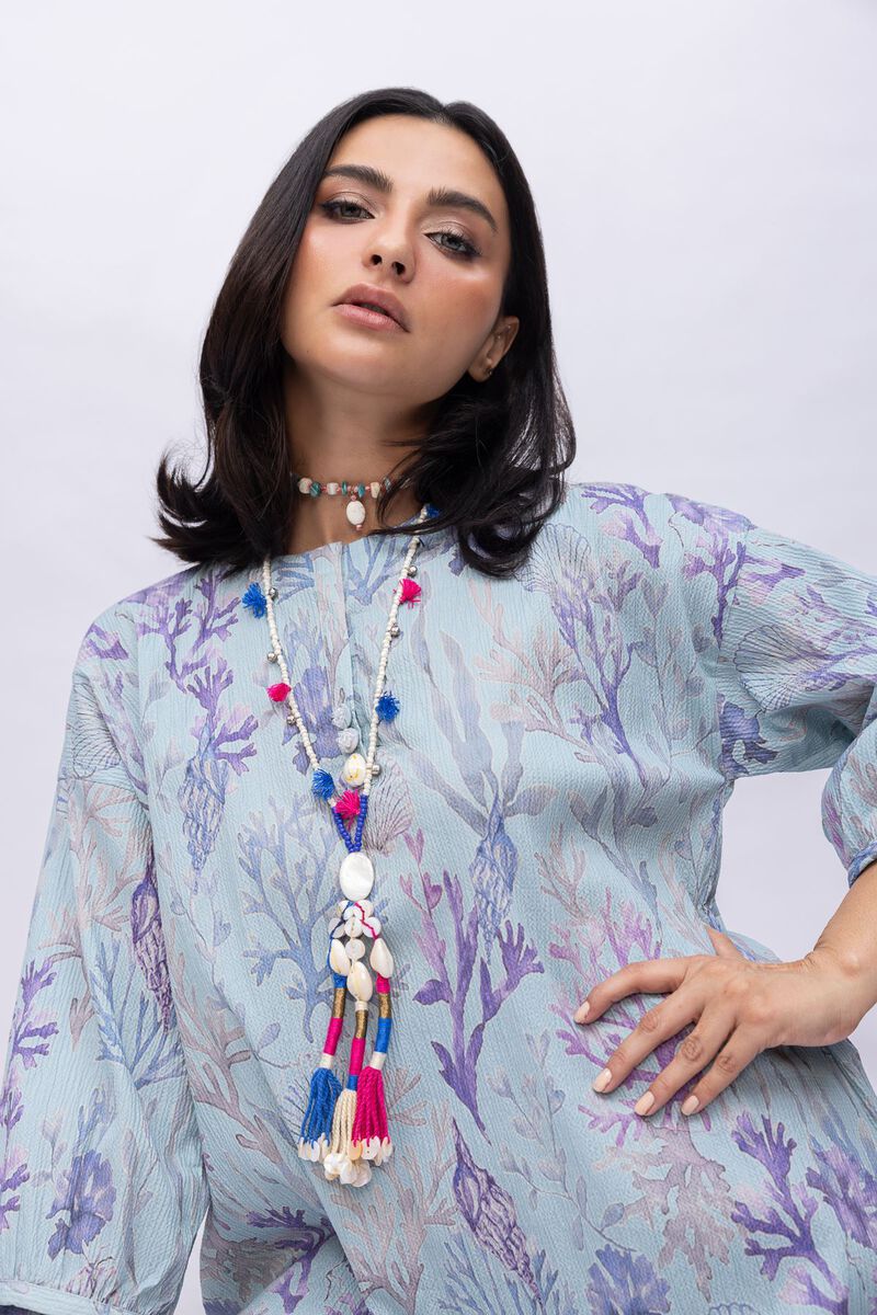 Printed | Ripple Crinkle | Kurta | USD 25.00