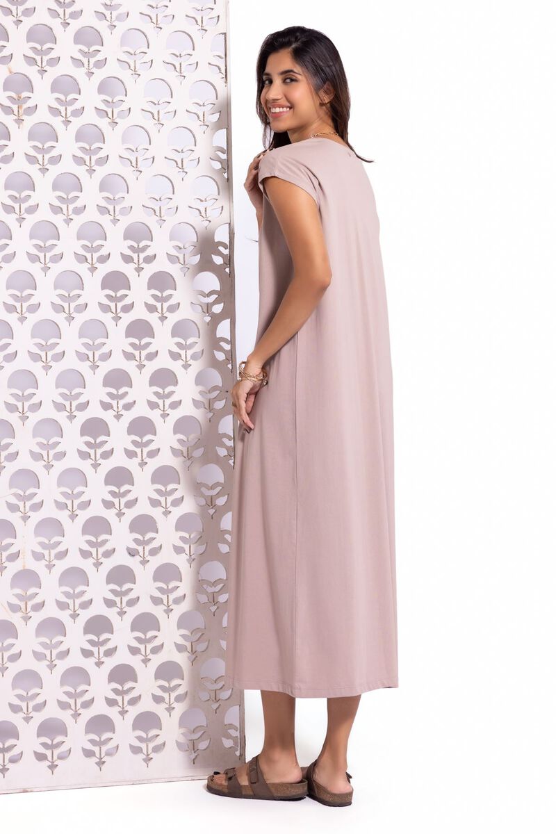 Dyed | Lycra Jersey | Maxi Dress | null
