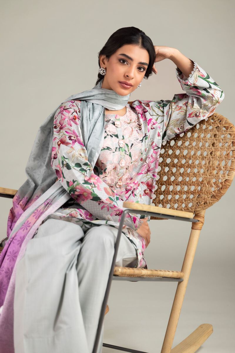 Printed | Textured Lawn | Dupatta | USD 25.00