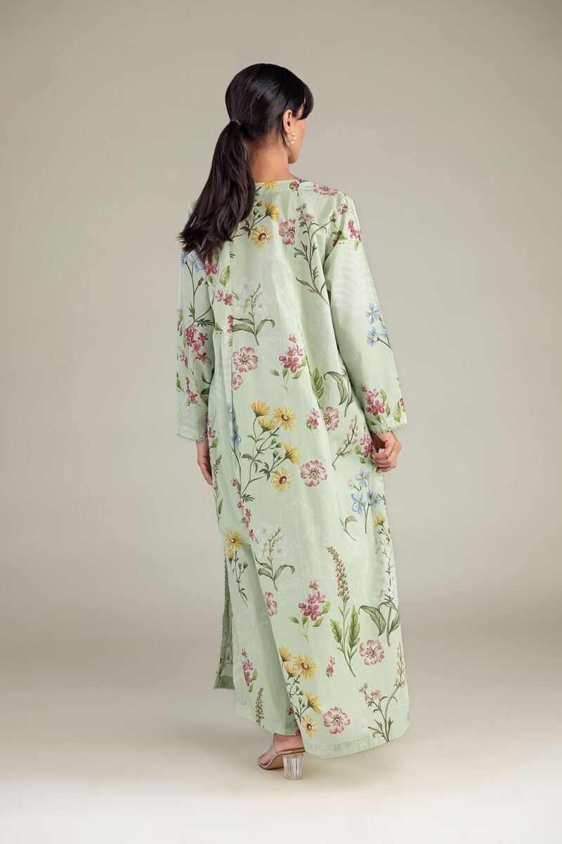 Printed | Cambric | Floral Longline Kurta | USD 35.00