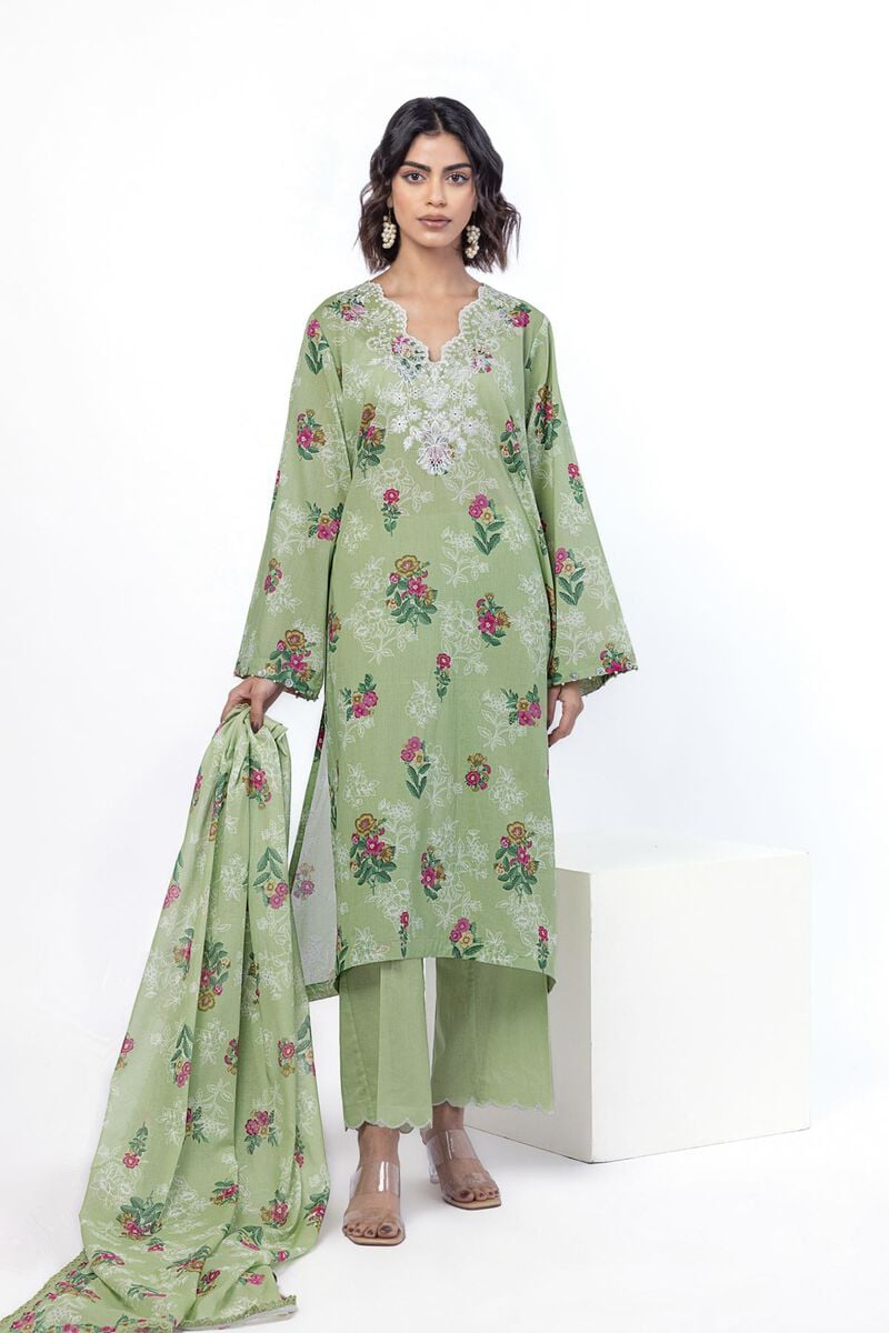 Embroidered | Lawn | Tailored 3 Piece | USD 27.50