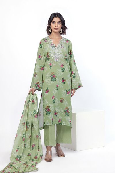 Embroidered | Lawn | Tailored 3 Piece | USD 27.50