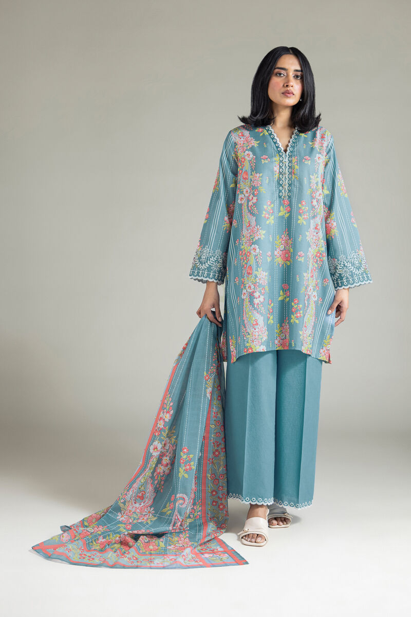 Embroidered | Textured Lawn | 3-Piece Tailored Lawn | USD 65.00