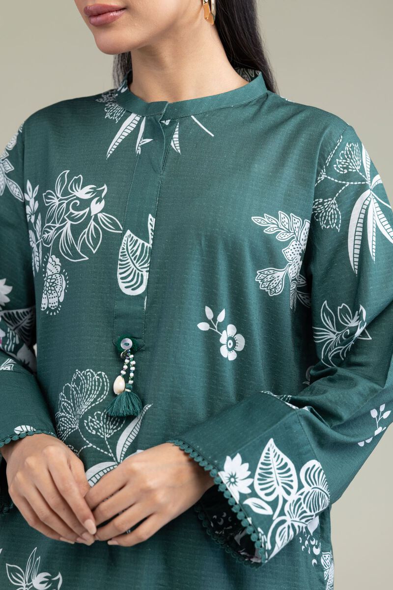 Printed | Cotton Dobby | Floral Cotton Kurta | USD 30.00