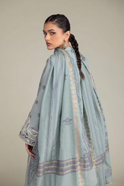 Embroidered | Jacquard | Tailored 3-piece Jacquard | USD 80.00