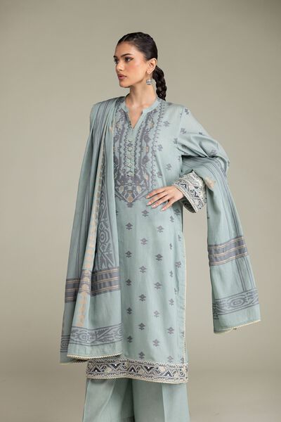 Embroidered | Jacquard | Tailored 3-piece Jacquard | USD 80.00
