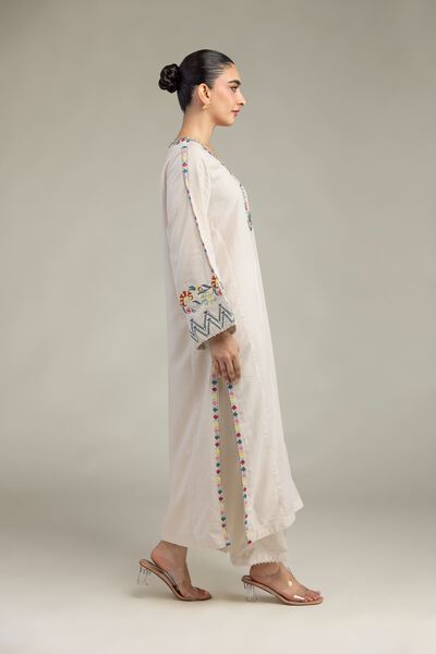 Embroidered | Raw Silk | Raw Silk Pants | USD 30.00