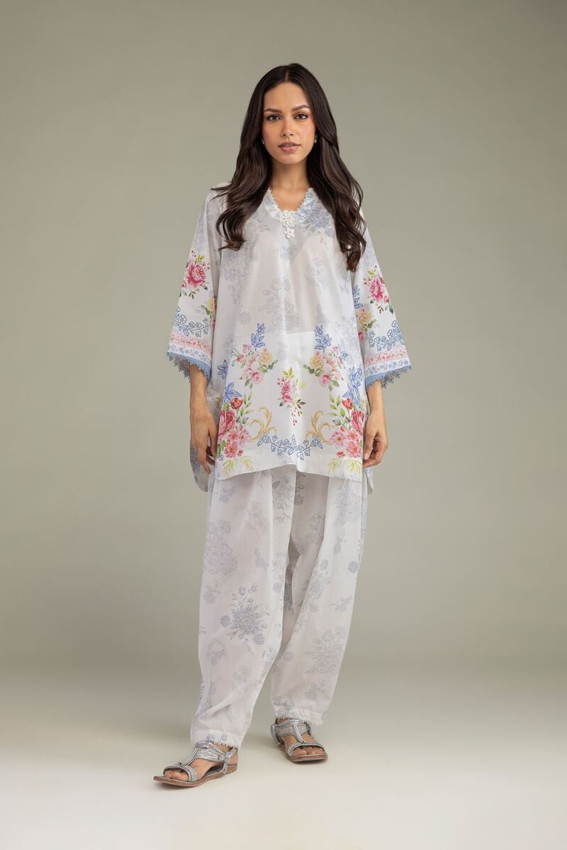 Printed | Cambric | Floral Cambric Pants | USD 30.00