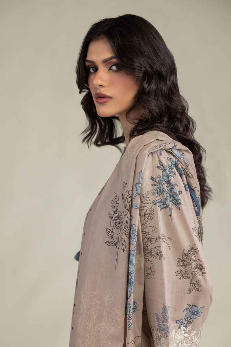 Embroidered | Lawn | Floral Lawn Dupatta | USD 30.00