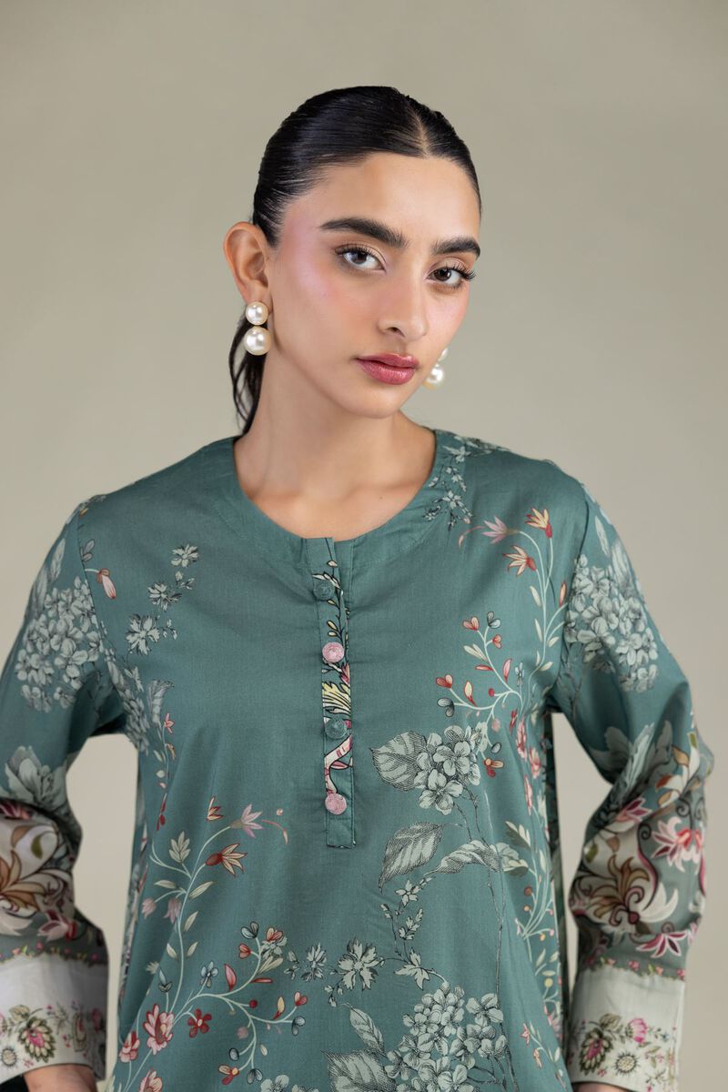Printed | Cambric | Floral Cambric Kurta | USD 35.00