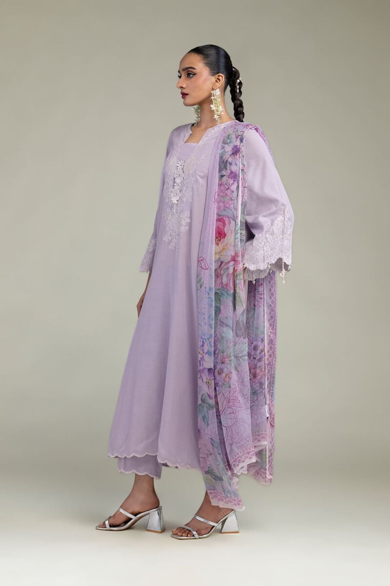 Embroidered | Chiffon | Chiffon Floral Dupatta | USD 30.00