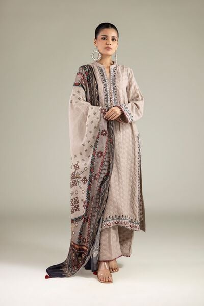 Embroidered | Broshia | Tailored 3 Piece | USD 80.00