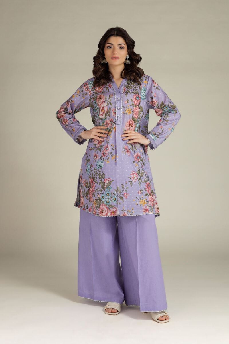 Printed | Jacquard | Tailored 2 Piece | Top and Bottom | USD 45.00