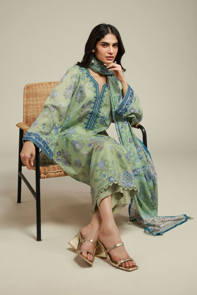 Embroidered | Textured Lawn | 3-Piece Tailored Lawn | USD 65.00