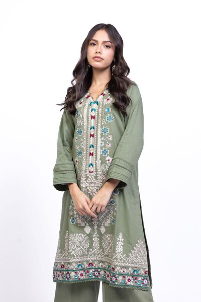 Embroidered | Heavy Textured Cotton | Kurta | USD 40.00