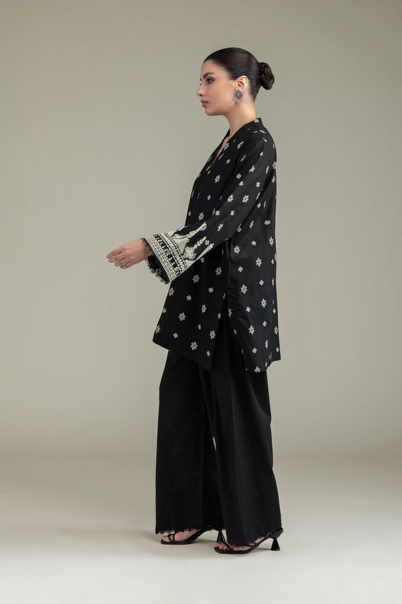 Embroidered | Lawn | Black Lawn Kurta | USD 35.00
