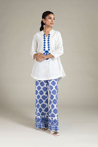 Printed | Khaddar | Pants | USD 5.10