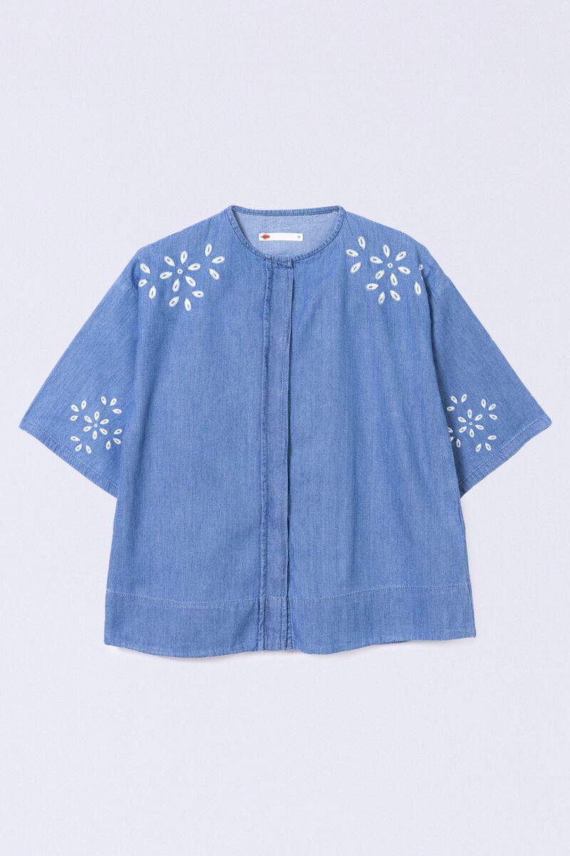 Printed | Tencel Denim | Shirt | USD 9.00