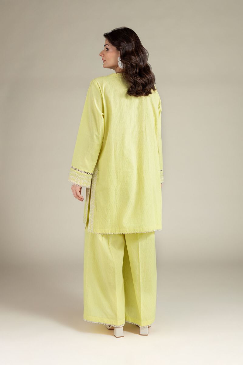 Embroidered | Cotton Dobby | Tailored Dobby 2-Piece | USD 60.00