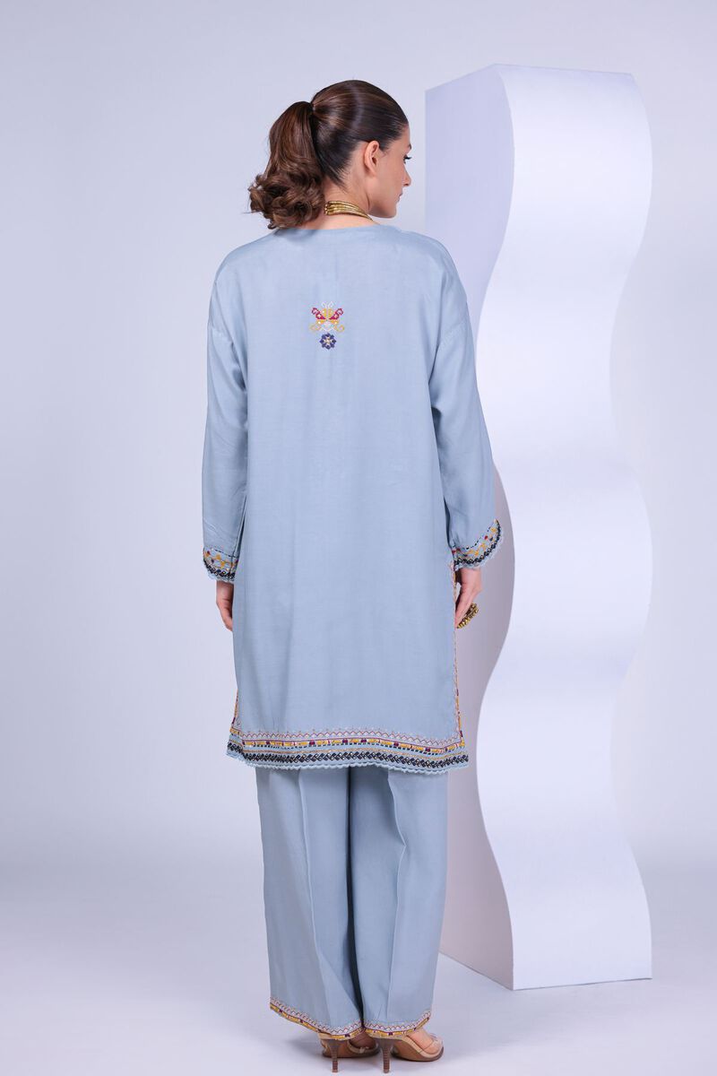 Embroidered | Russian Raw Silk | Kurta | USD 25.00