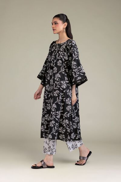 Printed | Cotton Viscose | Floral Cotton Pants | USD 30.00