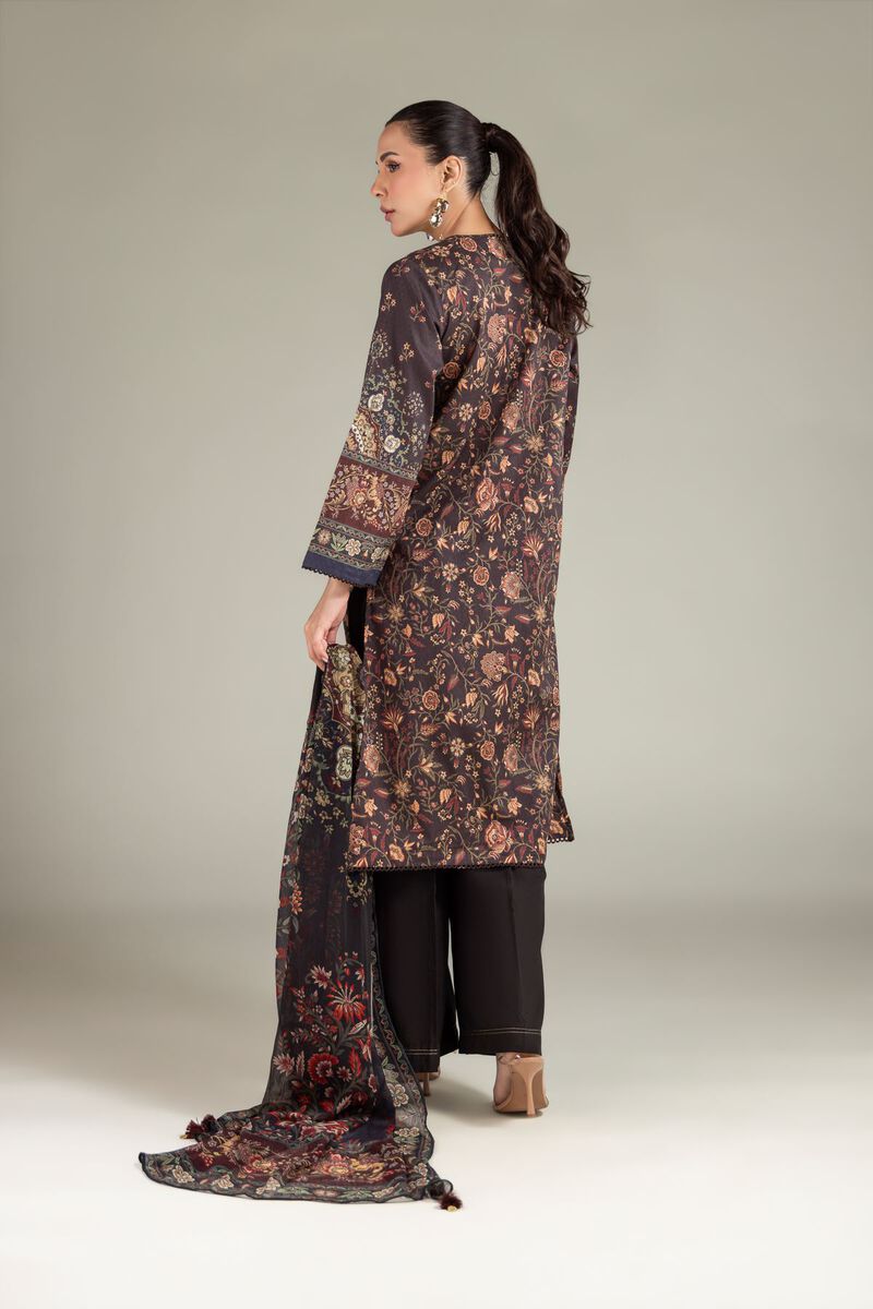 Embroidered | Cotton Dobby | Floral Tailored 3-Piece | USD 70.00