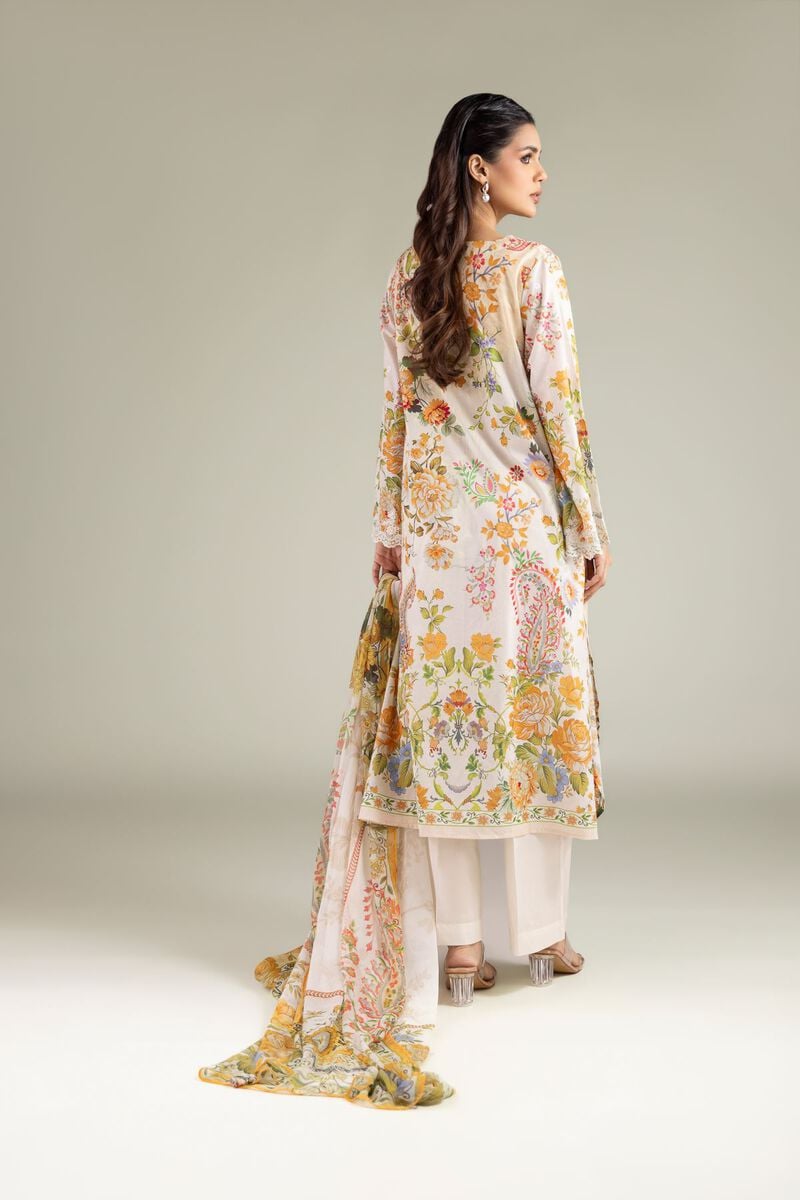 Embroidered | Lawn | Floral Tailored 3-Piece | USD 65.00