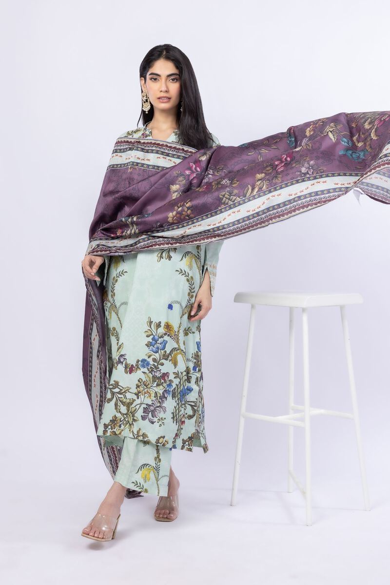Printed | Tusser Silk | Dupatta | USD 23.00