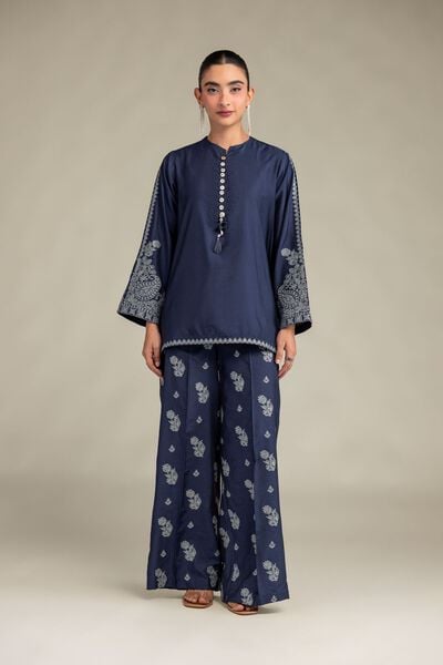 Printed | Raw Silk | Floral Silk Pants | USD 35.00