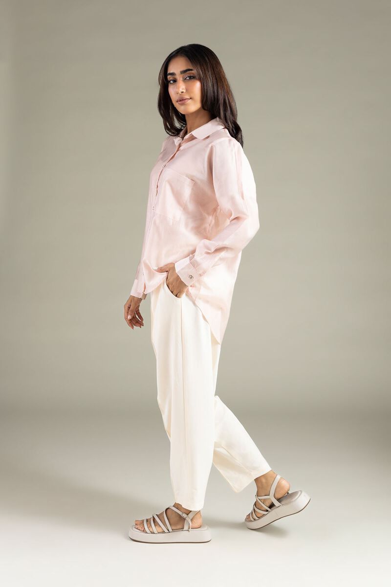 Dyed | Raw Silk | Trousers | USD 14.00