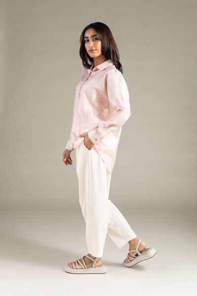 Dyed | Raw Silk | Trousers | USD 14.00